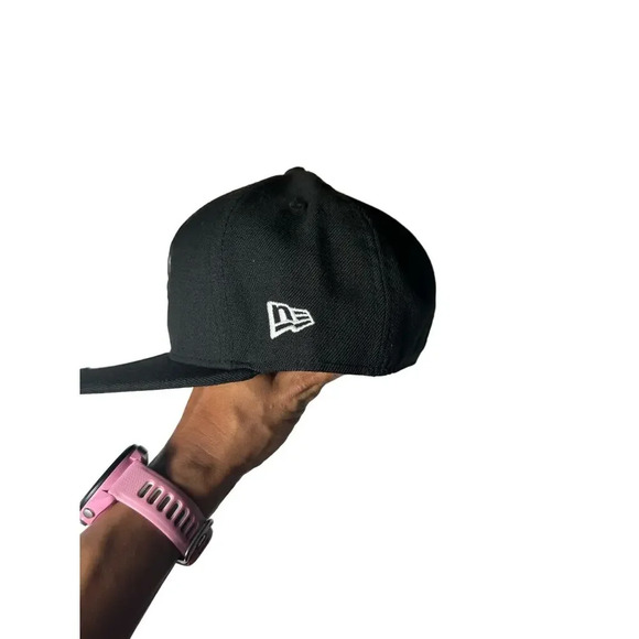 New Era Boston Red Sox Cap Black Sz 7 (55.8cm) - Picture 4 of 9